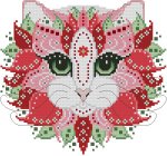 Colorful Cats Poinsettia (image for) Colorful Cats Poinsettia